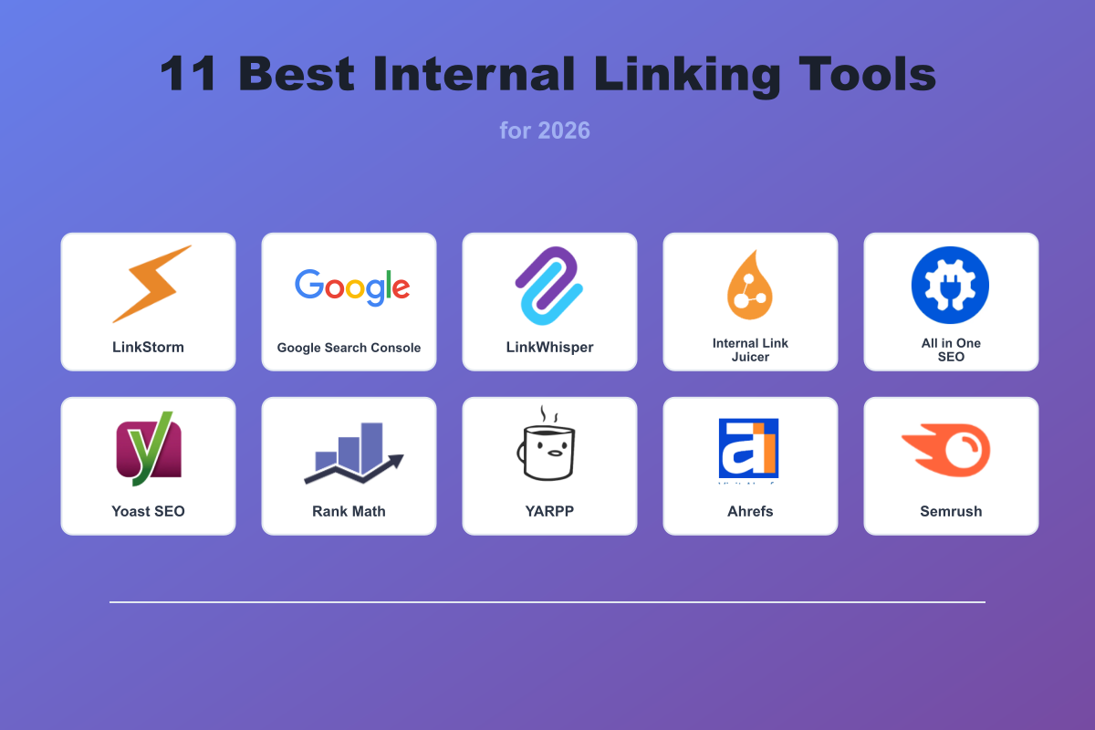 11 Best Internal Linking Tools for 2026