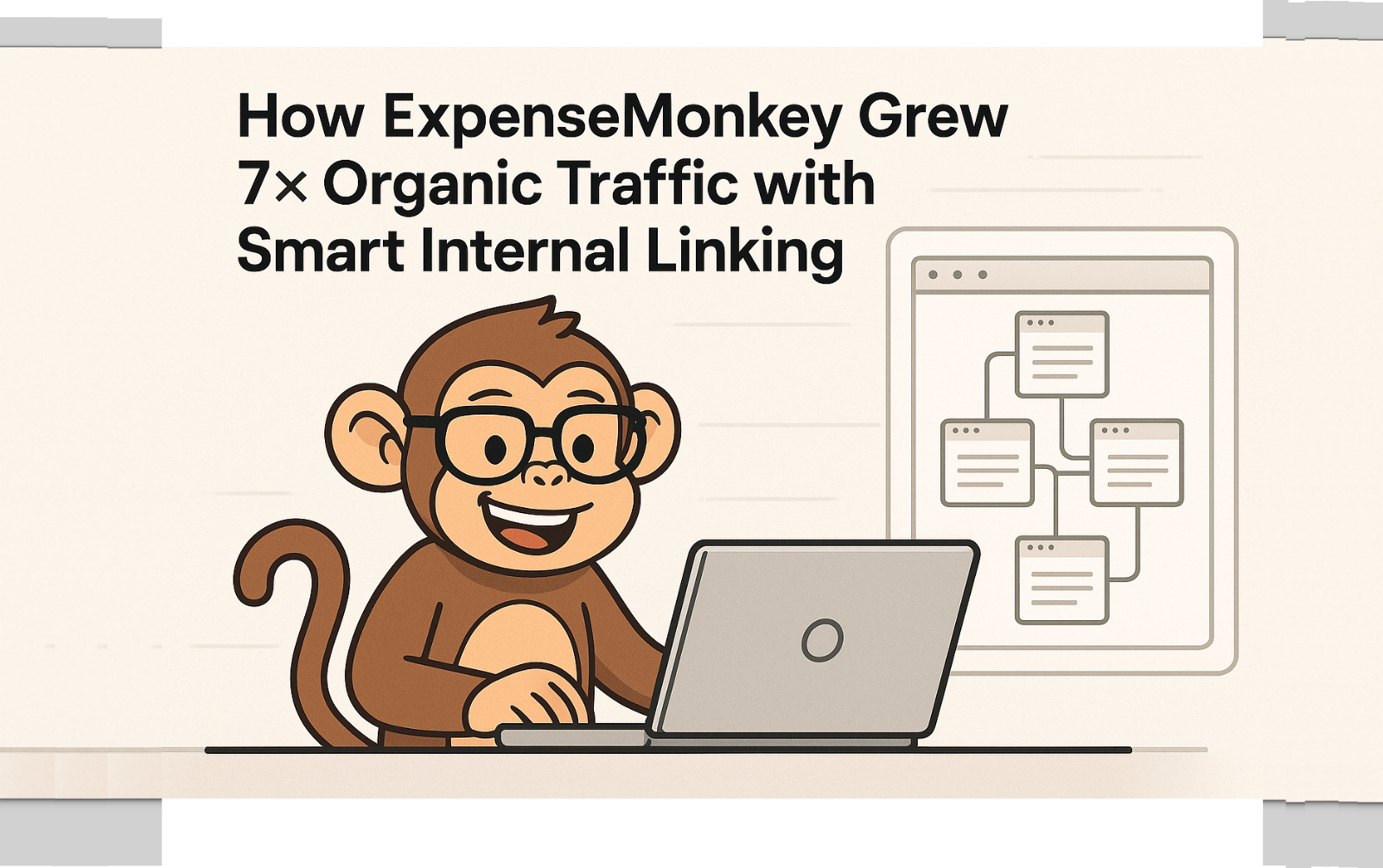 How ExpenseMonkey Grew 7x in Organic Traffic Using LinkStorm